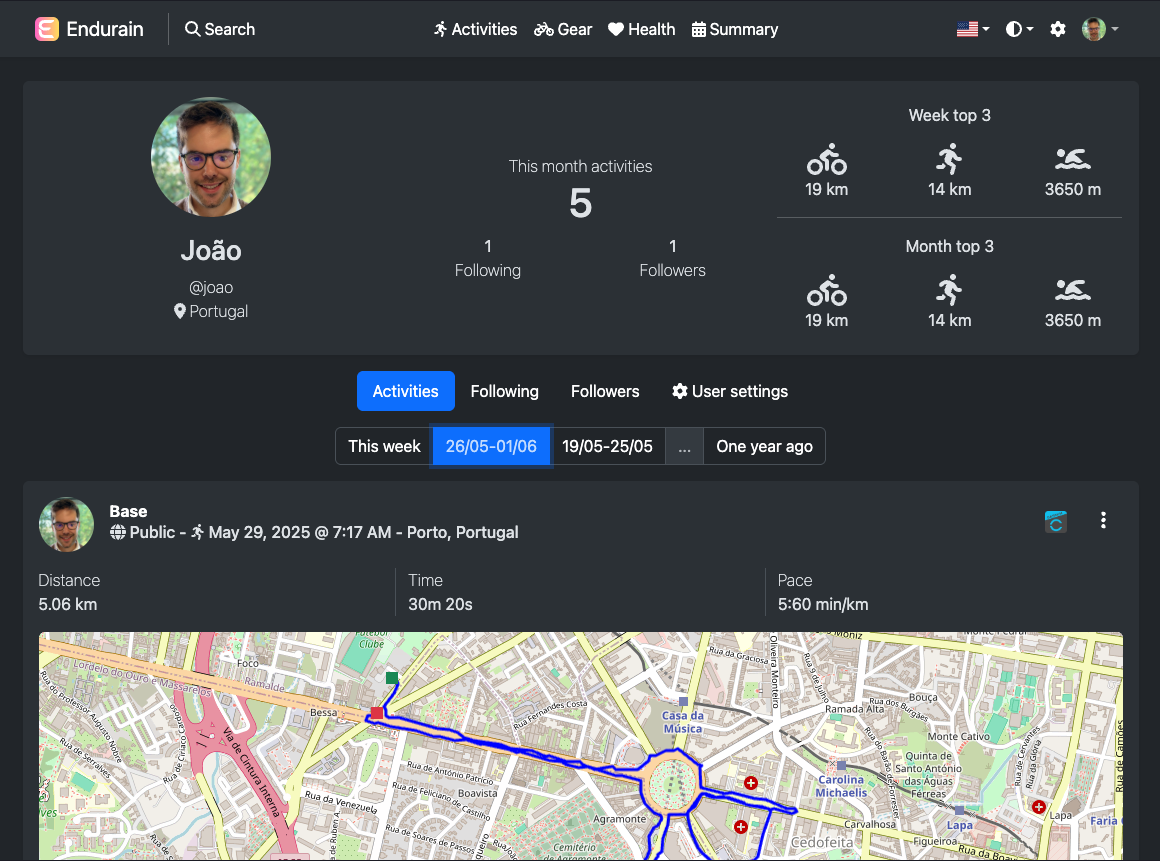 Profile page 1